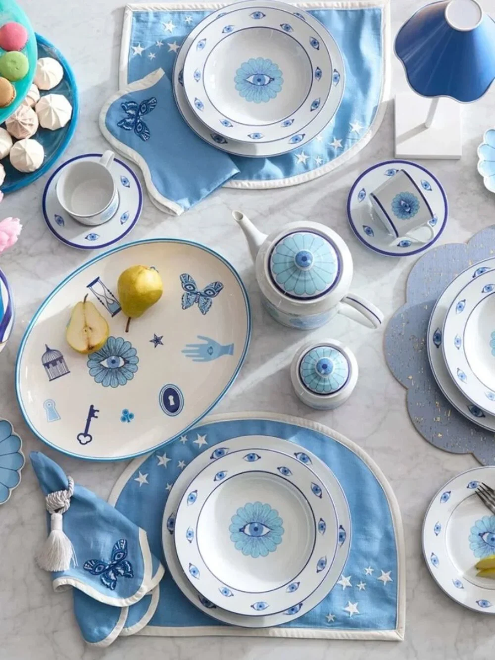 Jonathan Adler Constellation Placemat Set NWT